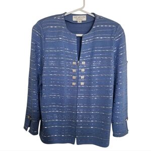 Preowned St John Evening By Marie Gray Dress and Jacket Set